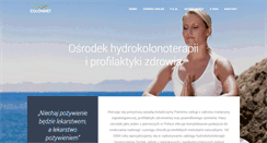 Desktop Screenshot of hydrocolonoterapia.com.pl